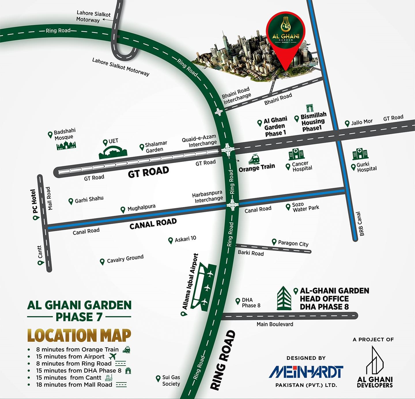 AL-GHANI Garden Phase 7 - Zavia Block